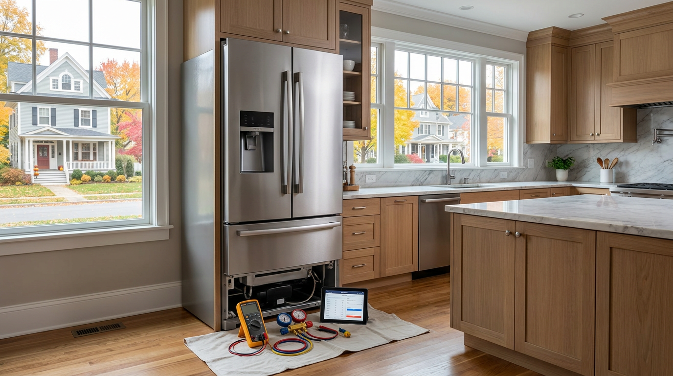 Appliance repair technician in Huntington