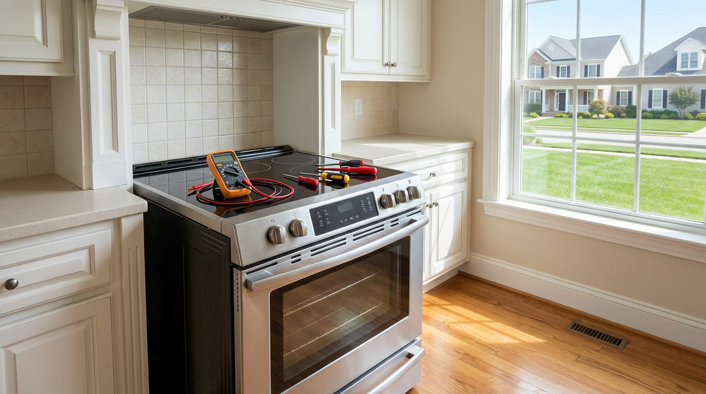 Appliance repair technician in Hempstead